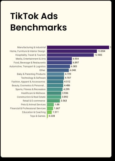 TikTok Ads Benchmarks