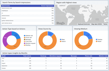 Google My Business - Demographic Analysis Report