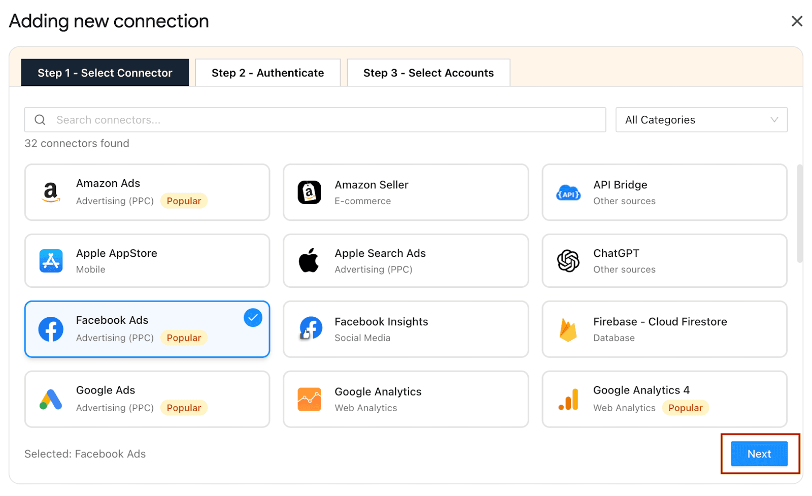 connect your platforms with Two Minute Reports