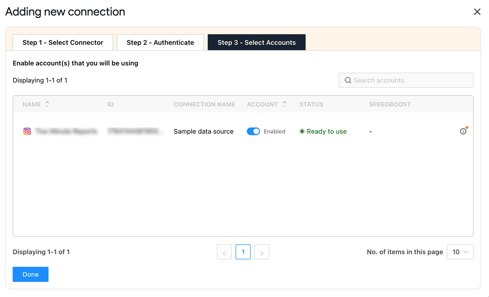 Enable Instagram Insights accounts in Google Sheets