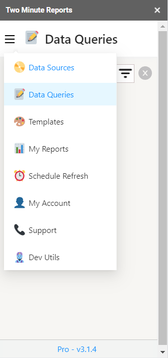 Step 1 — Go to Connections in the TMR sidebar