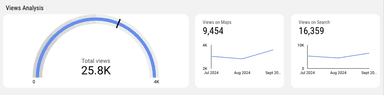 Google My Business Overview Report