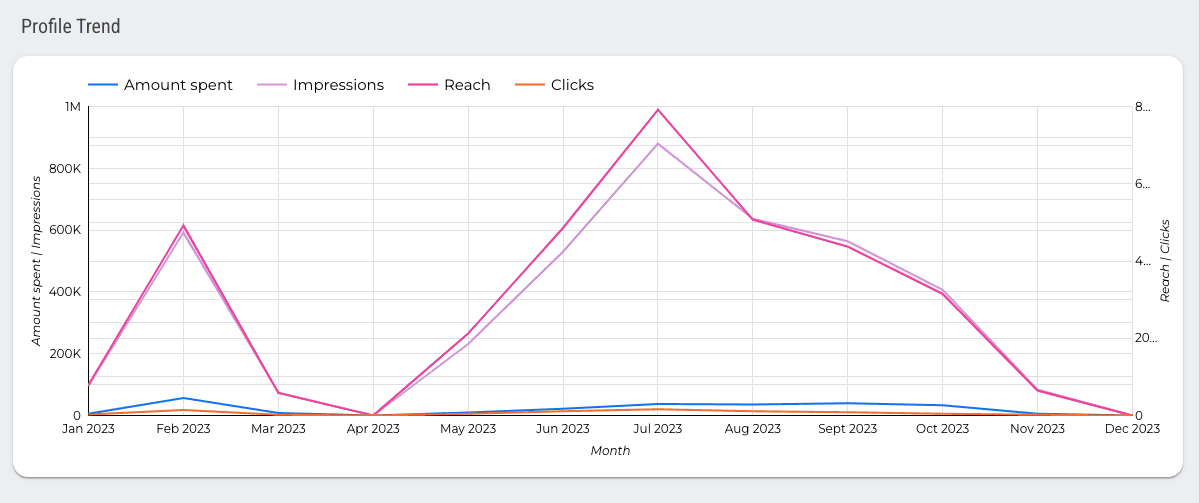 Instagram Ads Overview Report