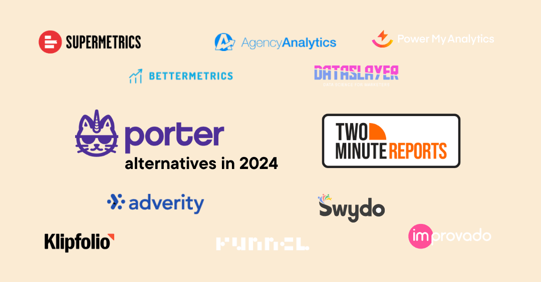 Top 11 PorterMetrics alternatives to consider in 2024
