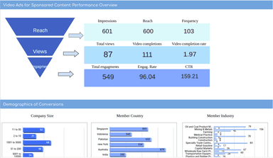 LinkedIn Ads Campaign Performance