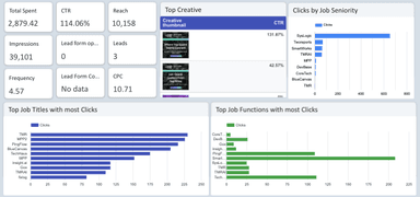 LinkedIn Ads Leads Campaign Funnel & Engagement Report