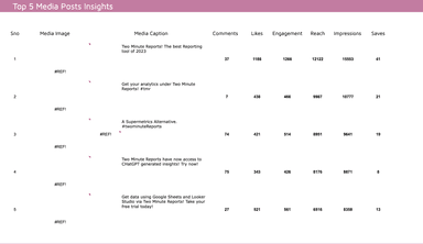 Instagram Insights Profile Analytics