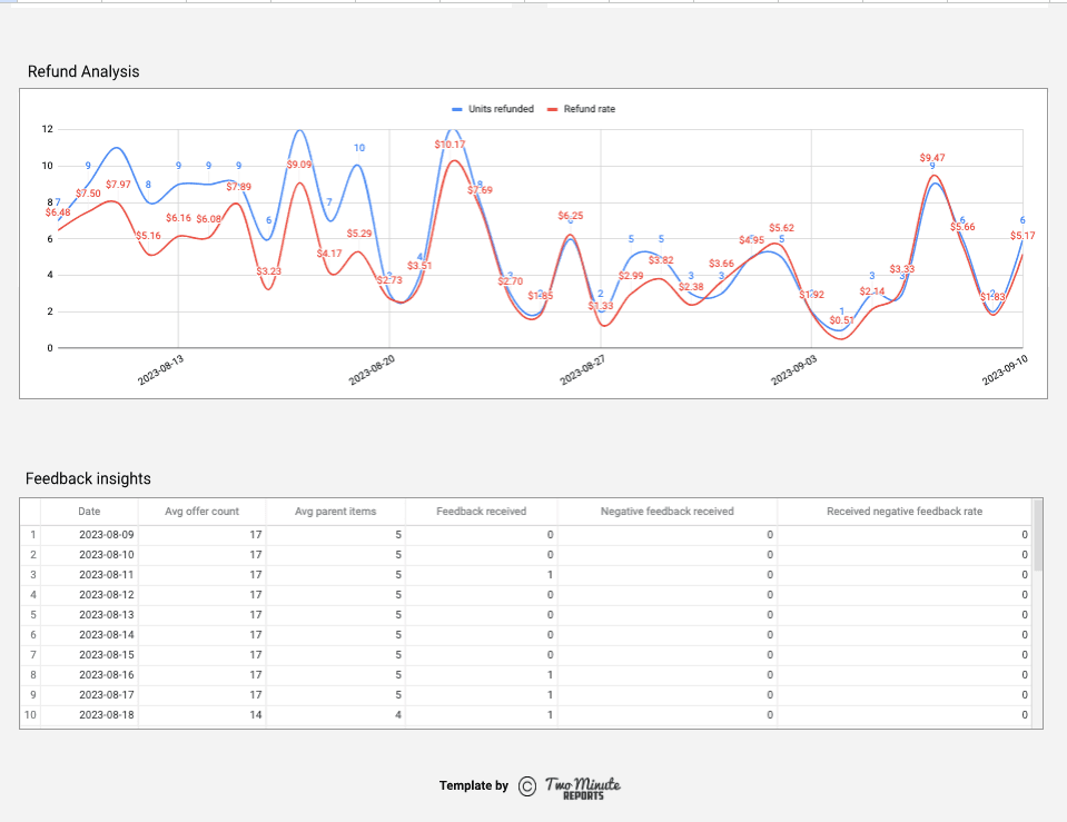 Amazon Seller - Sales and Traffic Business Report