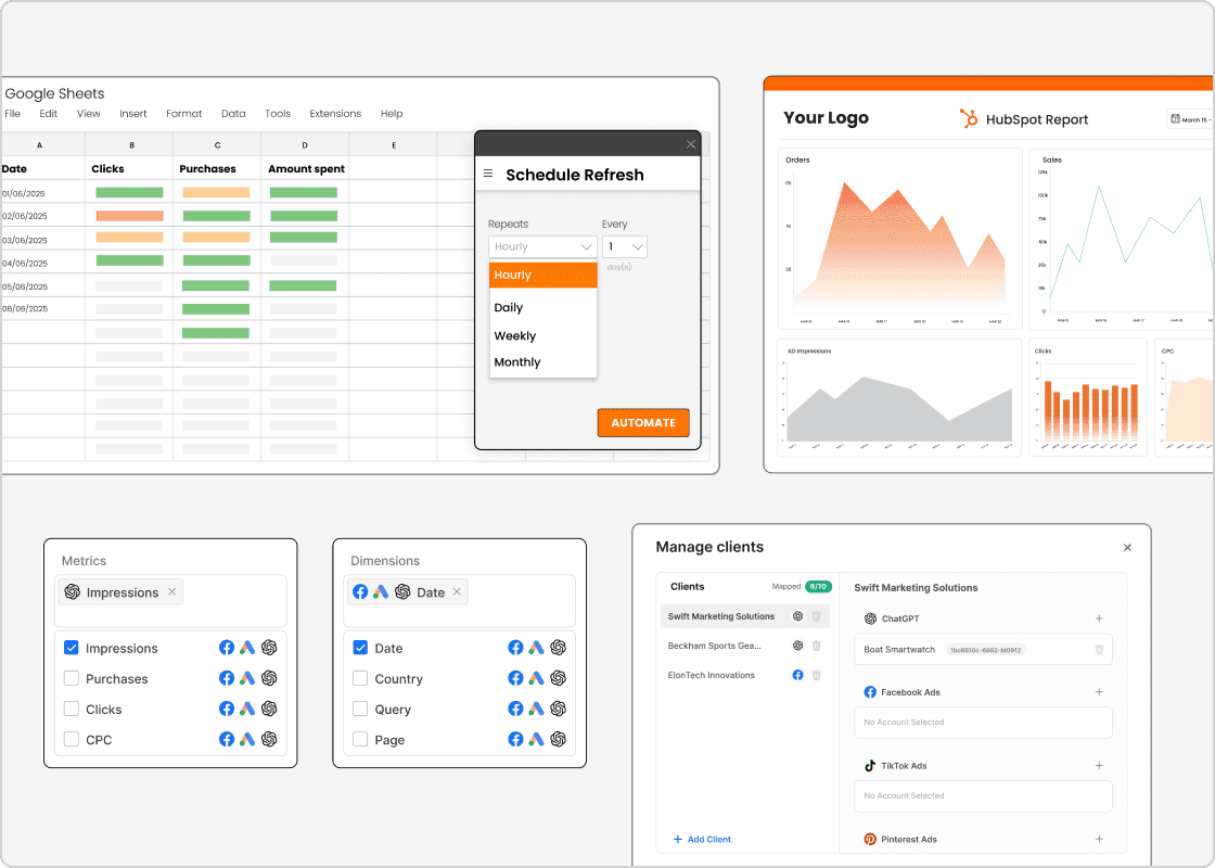 ChatGPT reporting tool for agencies