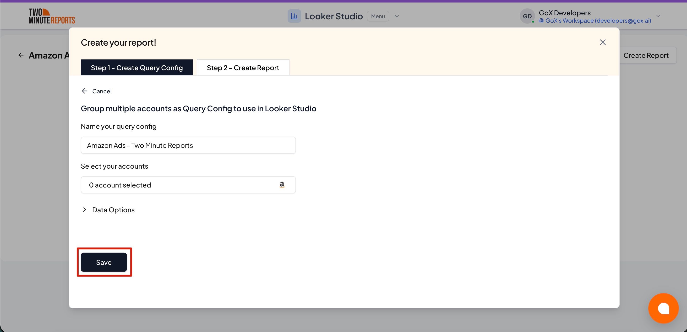 Choose Query Config