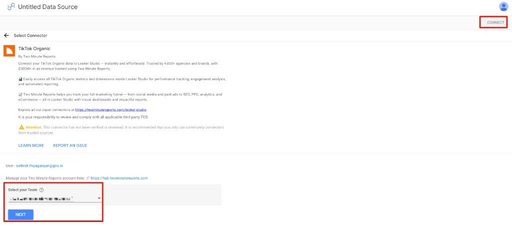 Select Query Config